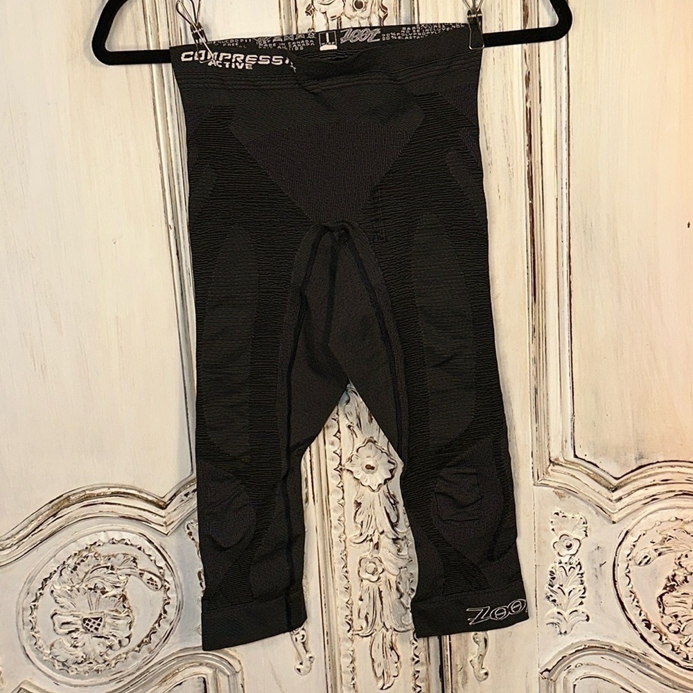ZOOT Compress RX Active Made n Canada Compression Capri Leggings Running Lifting